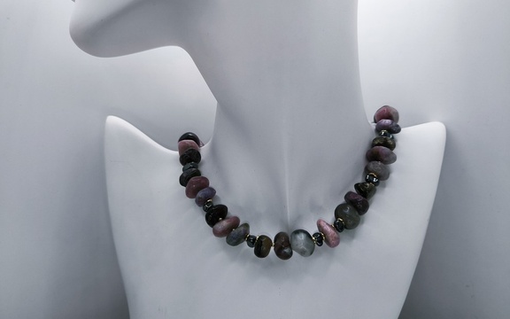 Бусы из турмалина ар-6