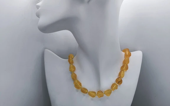 Бусы из янтаря ар-2